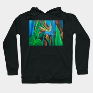 Tropical Bird of Paradise Hoodie